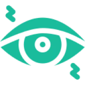 Abstract eye graphic design